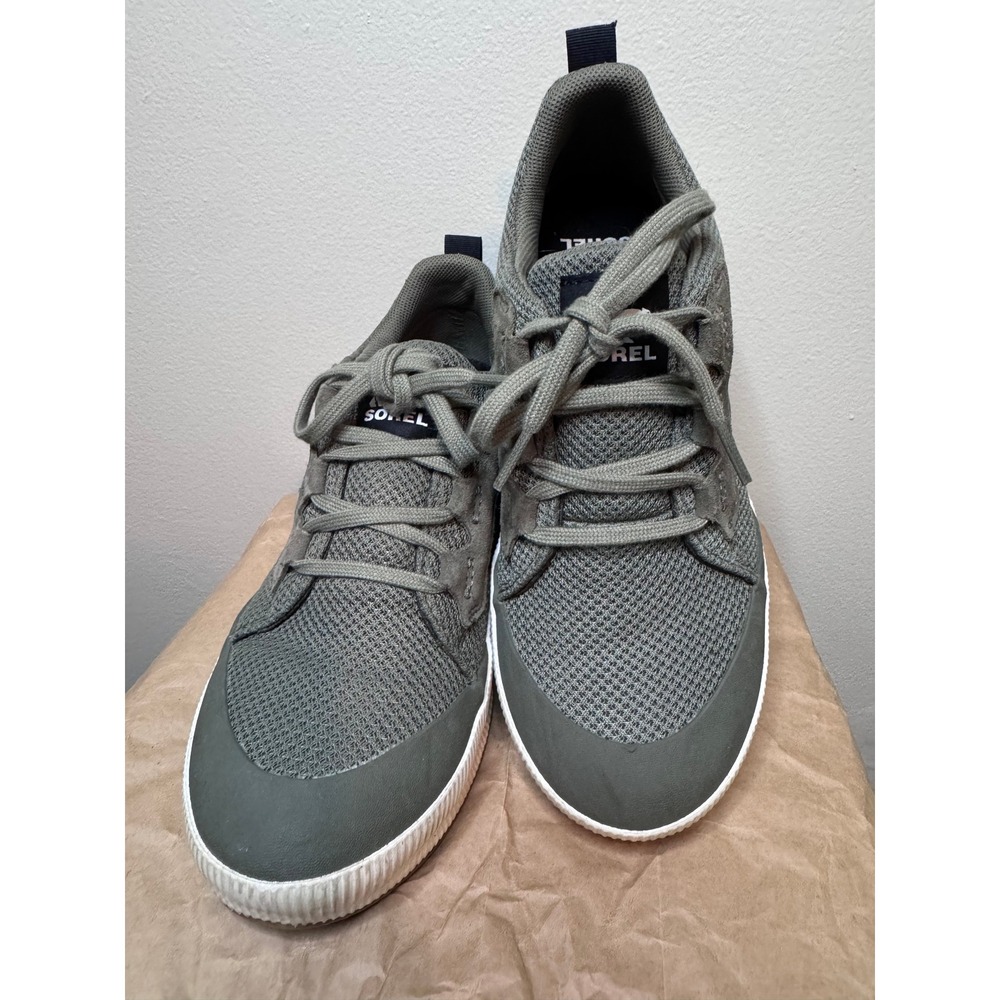 Sorel‎ Kinetic Lite Lace Sneakers Green Mesh Women's Size 8